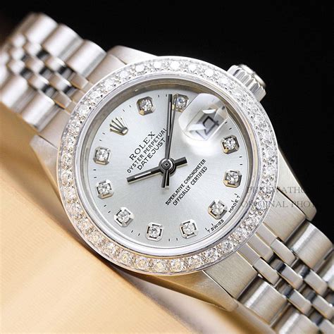 rolex dames zilver|rolex ladies watches.